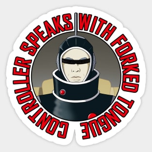 Controller Speaks With Forked Tongue 02 Sticker